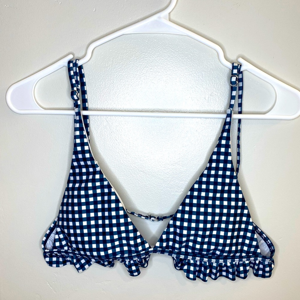 Two Piece Checked Bikini